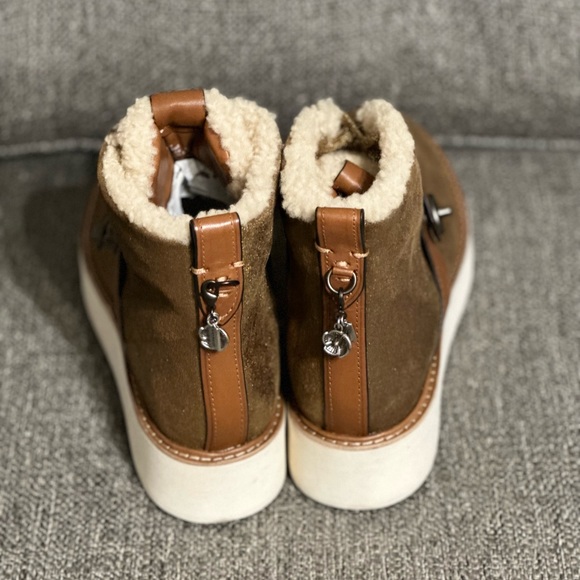 EUC COACH Urban Hiker Glitter Platform Boot size 9 - Picture 6 of 13